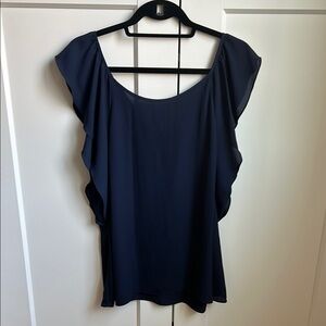 Vince Navy Blue Blouse | Small